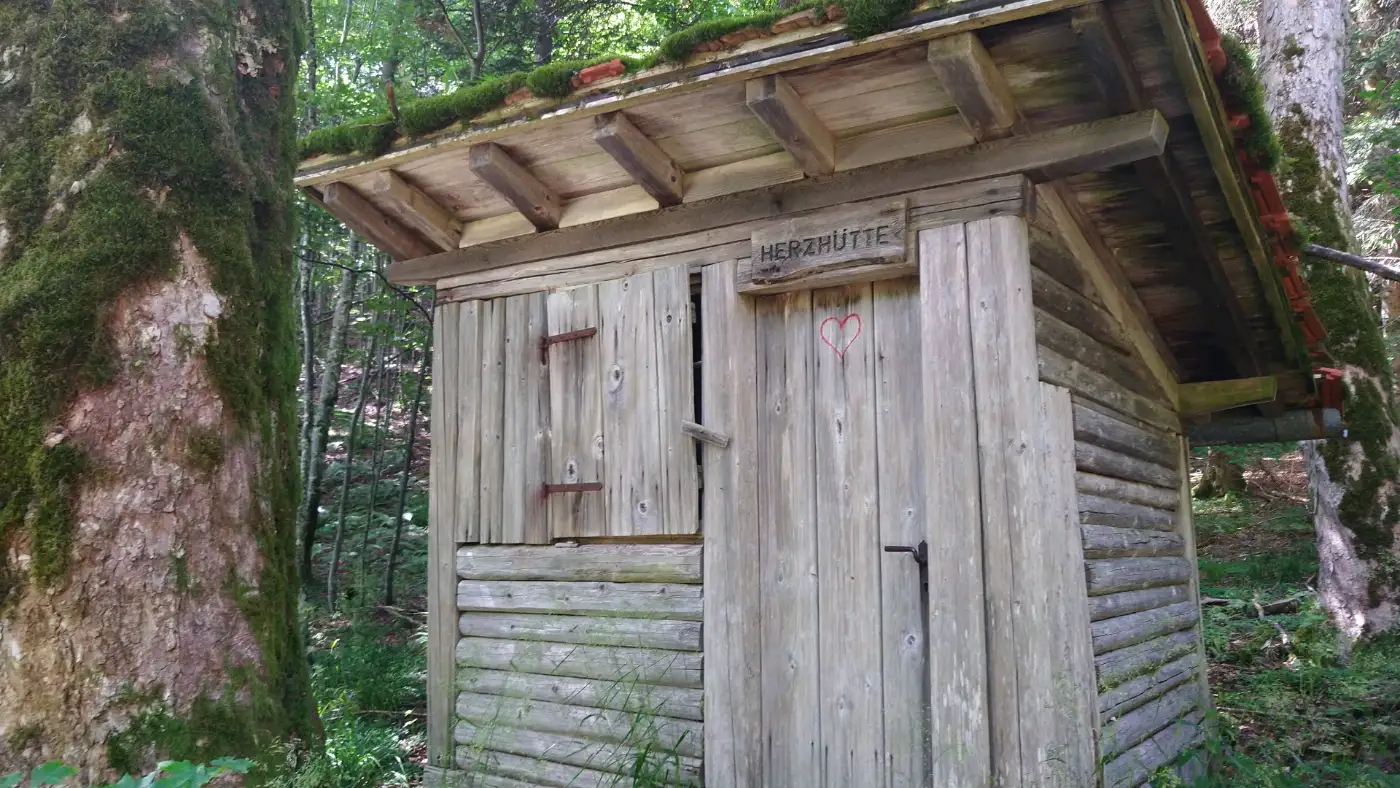 Bildtitel: Herzhütte