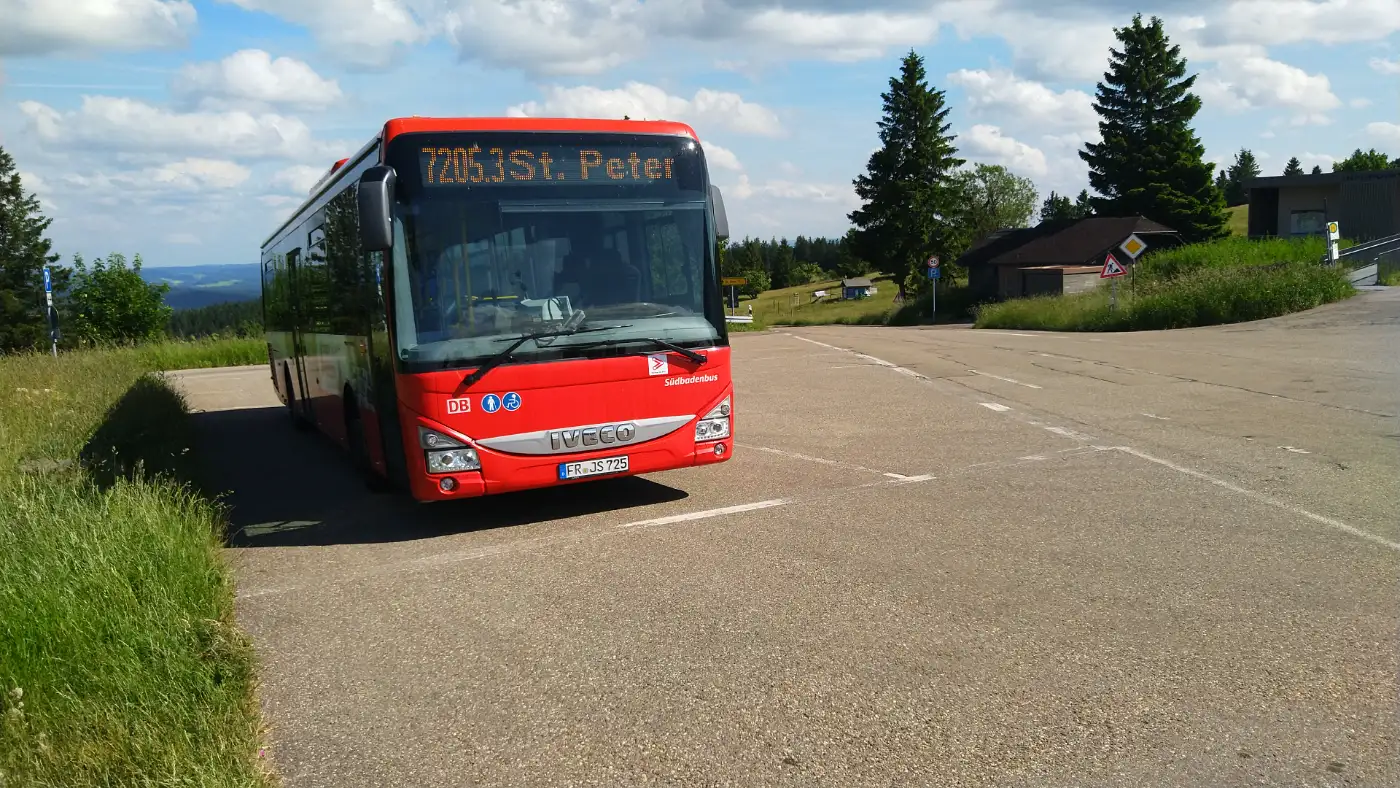 Bildtitel: Bus nach St. Peter