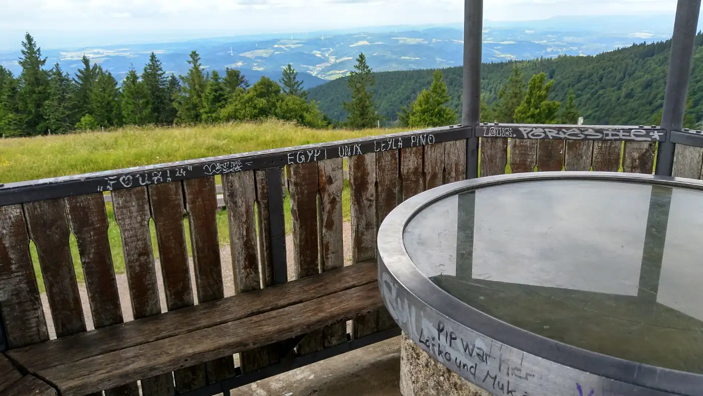 Bildtitel: Aussichtspunkt Kandelpyramide