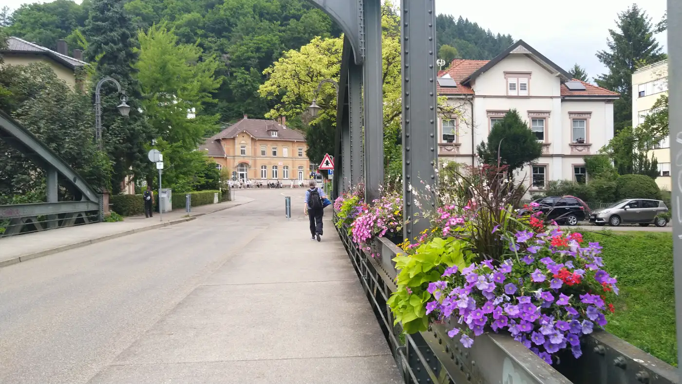 Bildtitel: Bahnhof Waldkirch