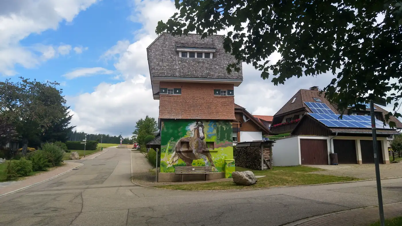Bildtitel: GebÀude am Landfeldweg