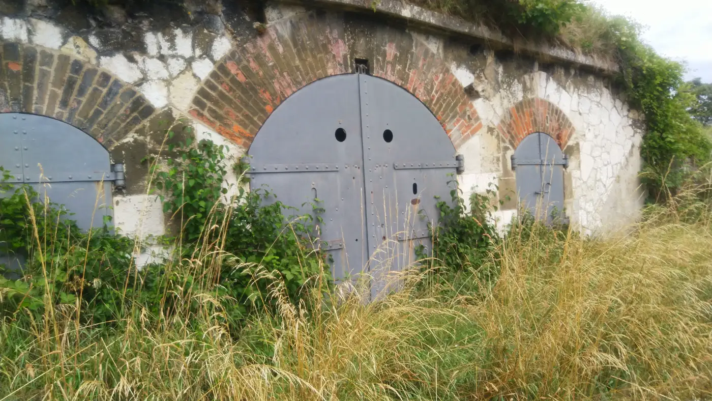 Bildtitel: Bunkeranlage - Courtine am Gaisenberg