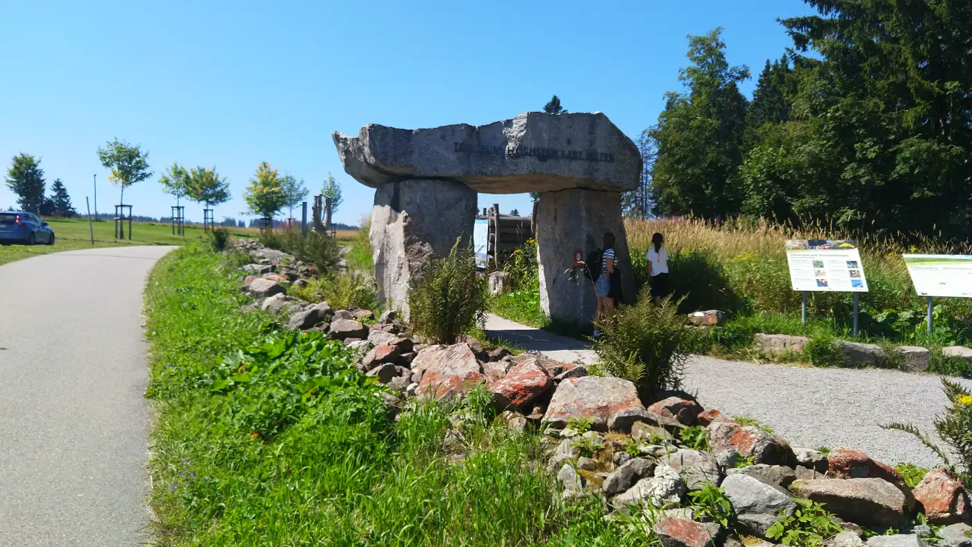Bildtitel: Menhir am Feldberg