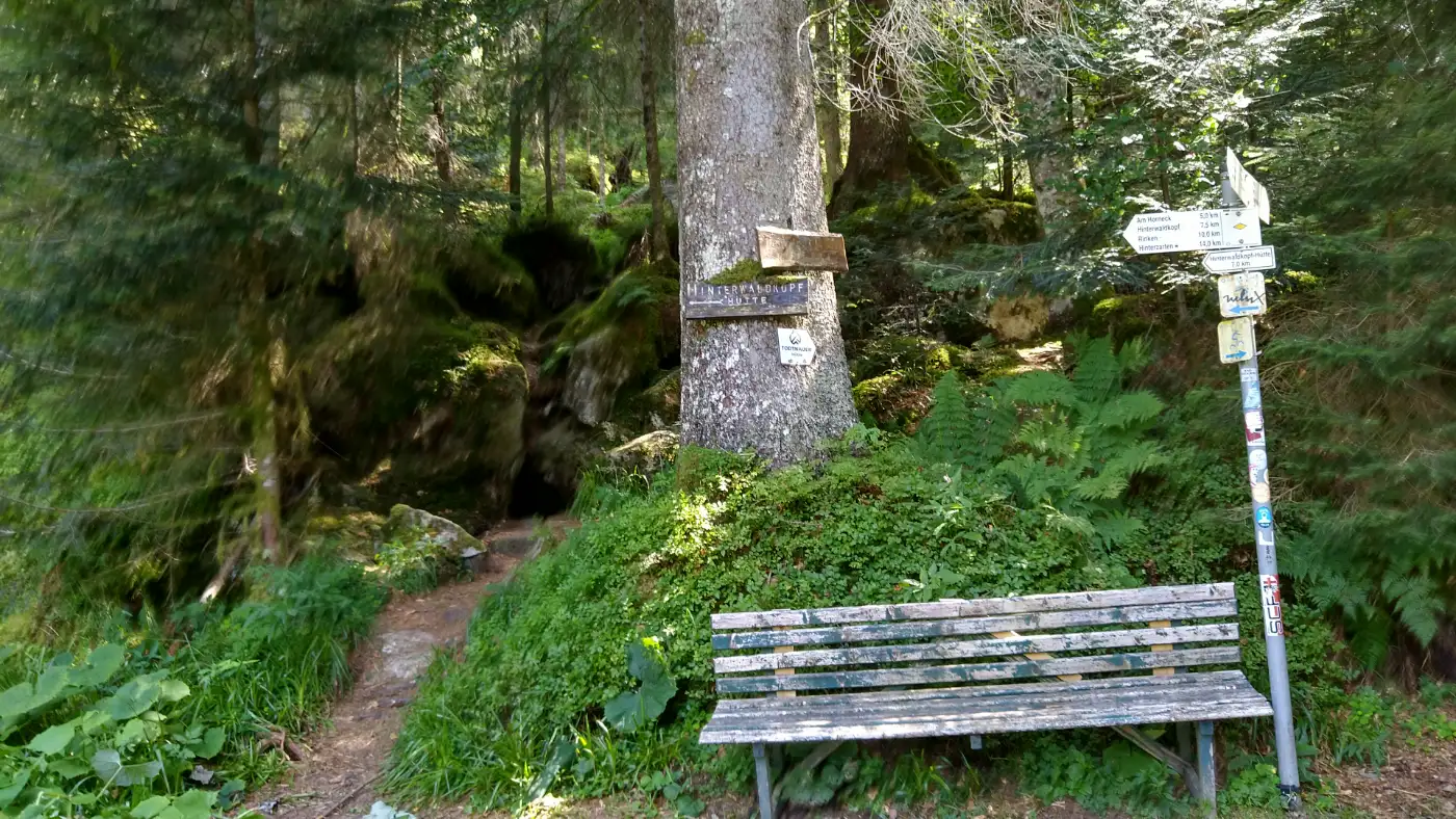 Bildtitel: An den Zastler Eislöchern