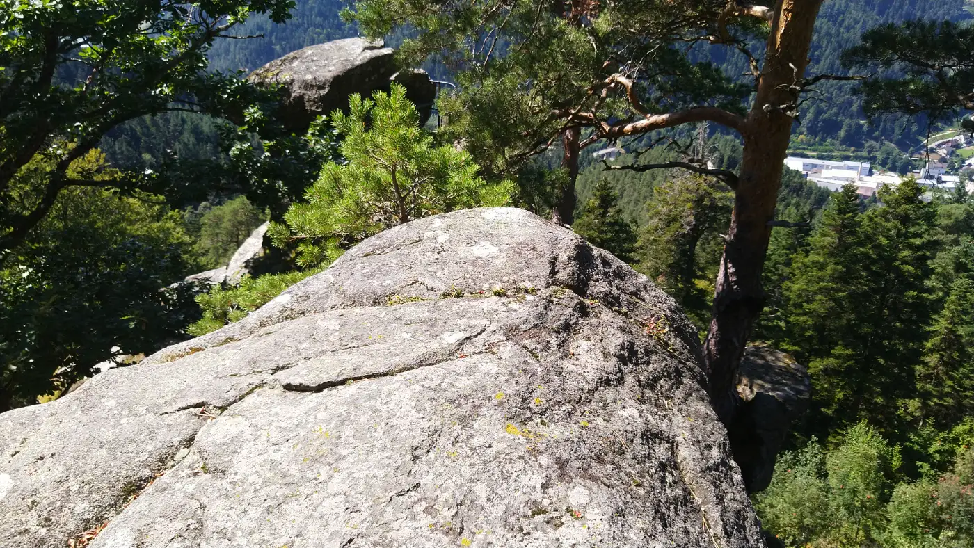 Bildtitel: Auf dem Windeckfelsen