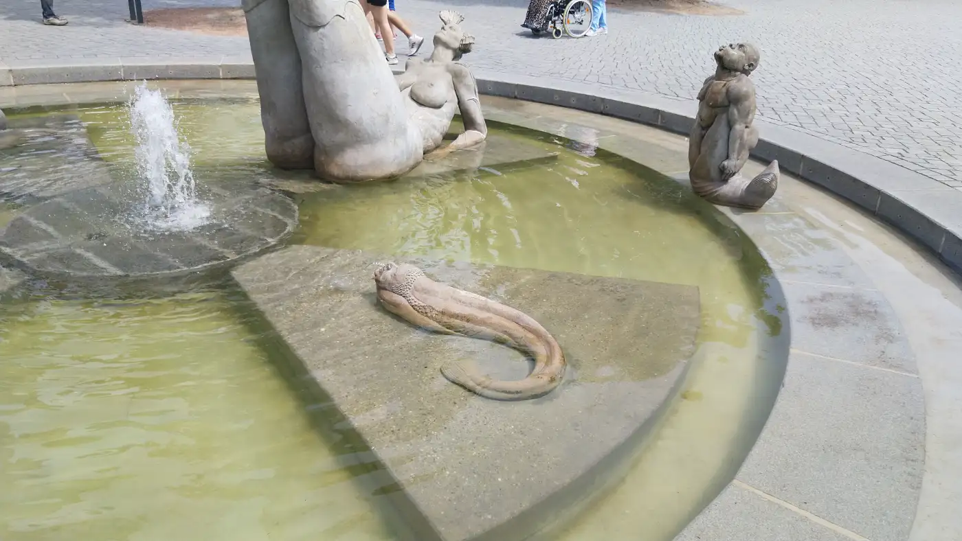 Bildtitel: Lenk Brunnen in Überlingen
