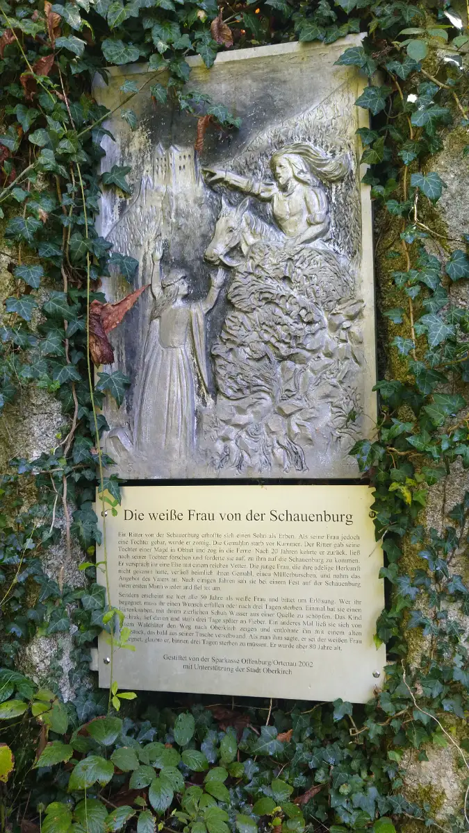 Bildtitel: weiße Frau von der Schauenburg