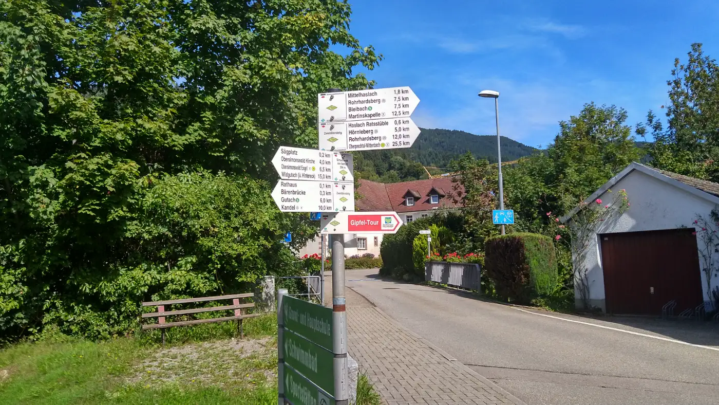 Bildtitel: Start in Simonswald