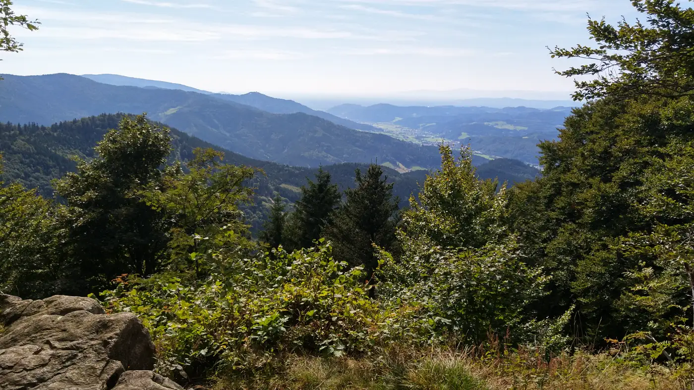 Bildtitel: Gschasikopfhütte Aussicht