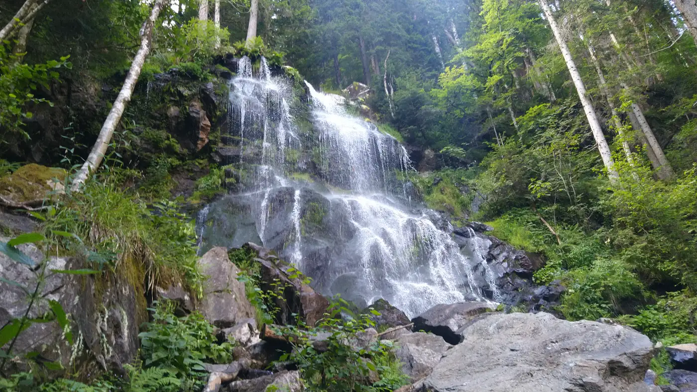 Bildtitel: Unterer Zweribachwasserfall