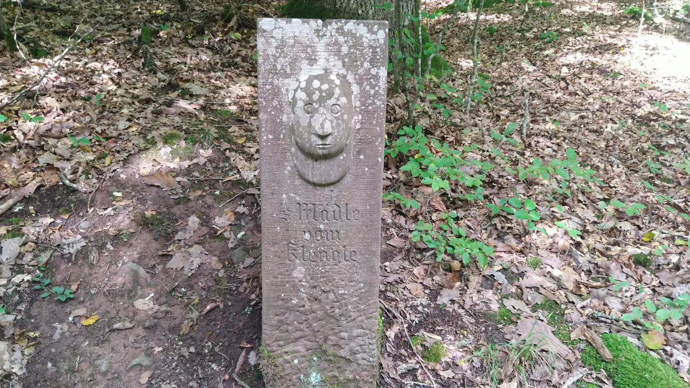 Bildtitel: Der Mädle vom Klengele Stein