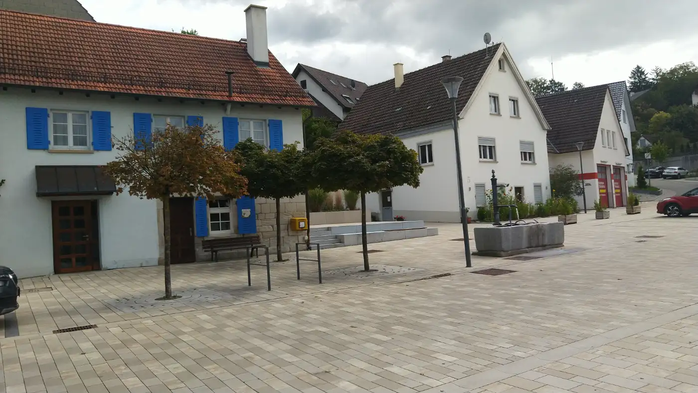 Bildtitel: Salzbrunnen Mönchberg