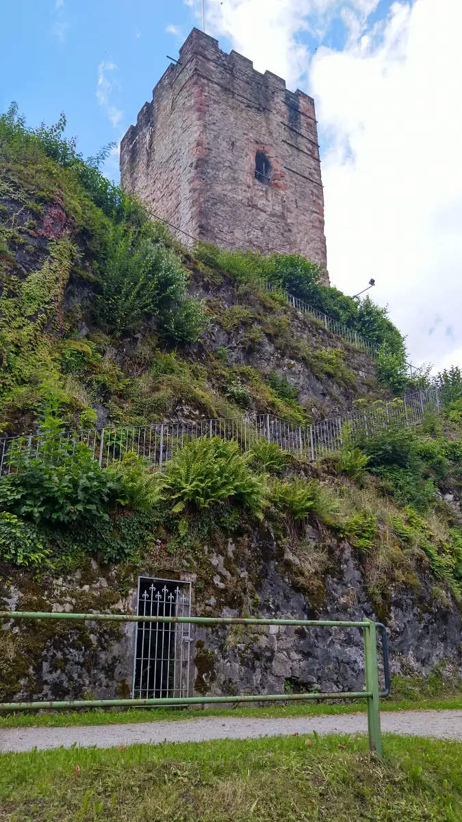 Bildtitel: Schlossturm des Hornberger Schlosses