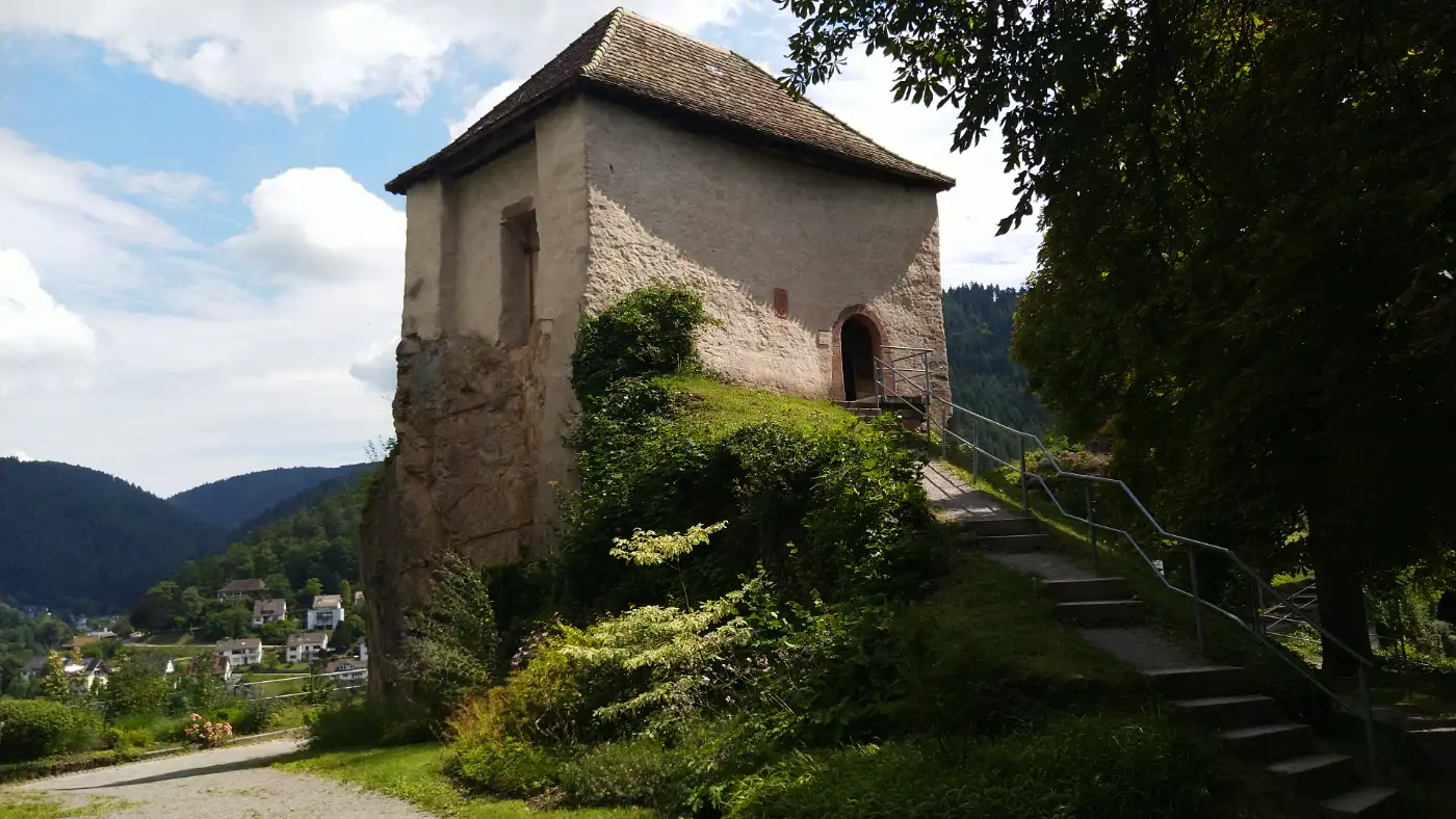 Bildtitel: Aussenansicht der Minnesängerstube