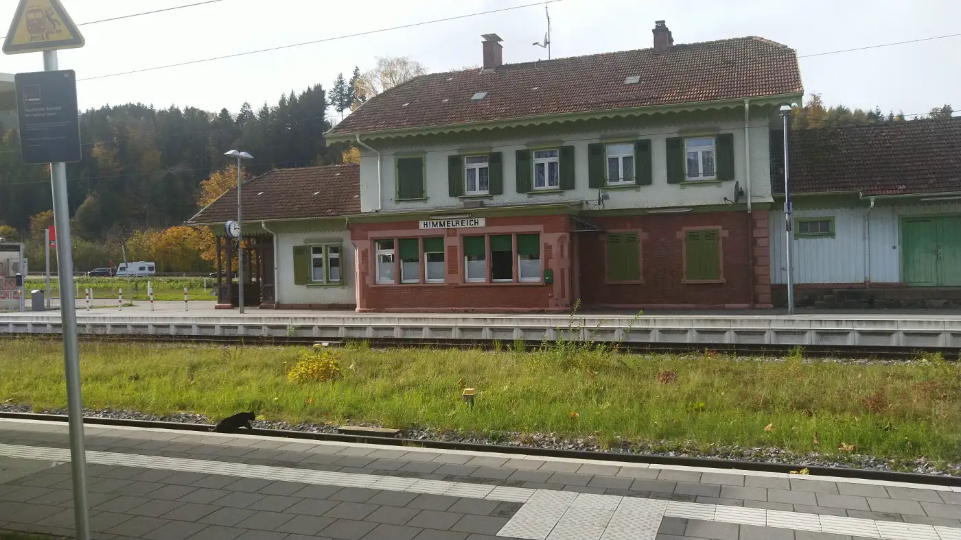 Bildtitel: Bahnhof Himmelreich