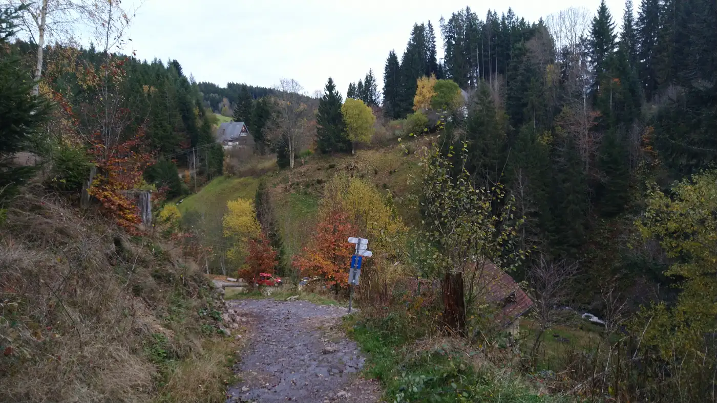 Bildtitel: an der Ravennaschlucht