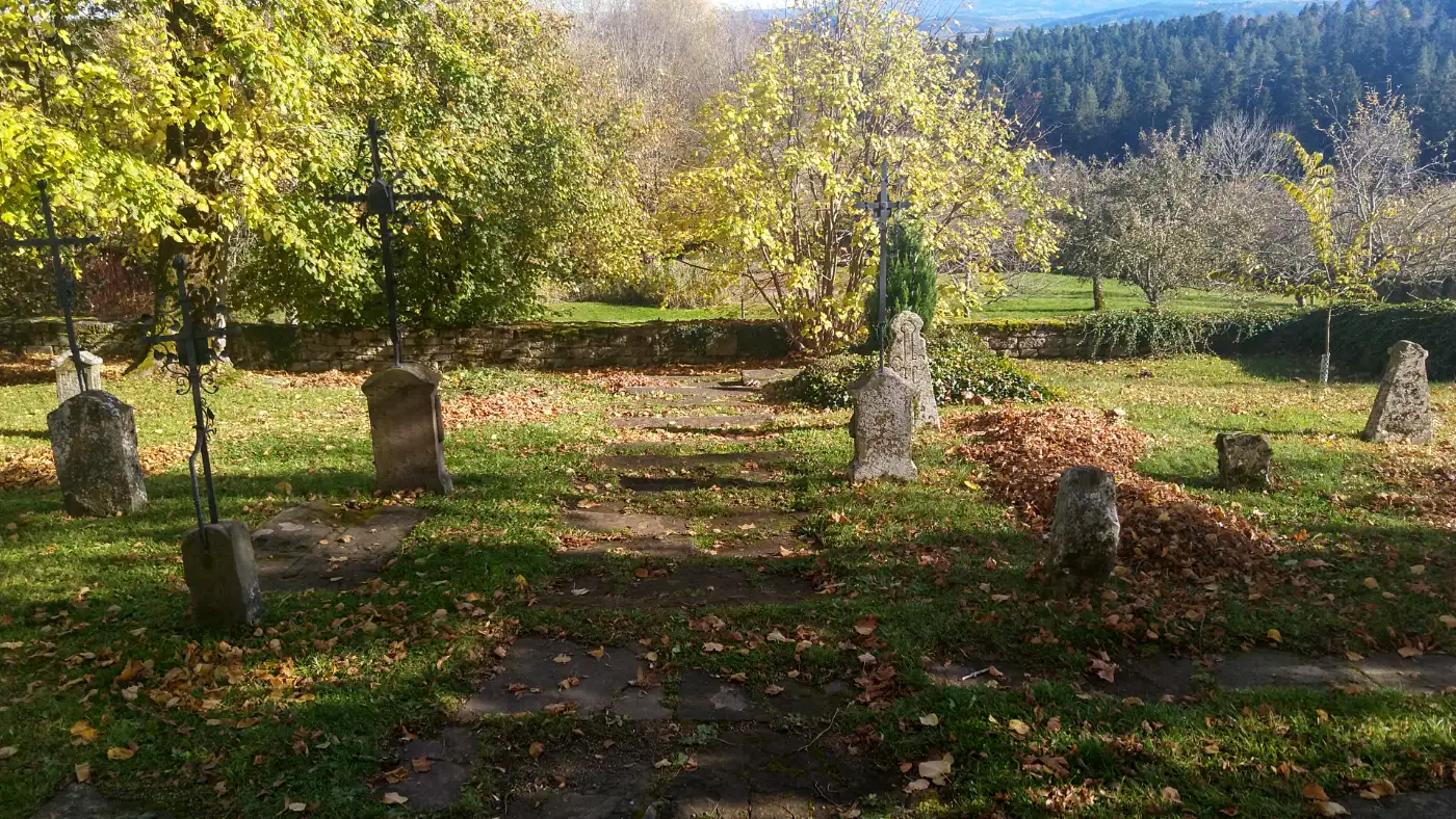 Bildtitel: Klosterfriedhof der verstorbenen Dominikanernonnen