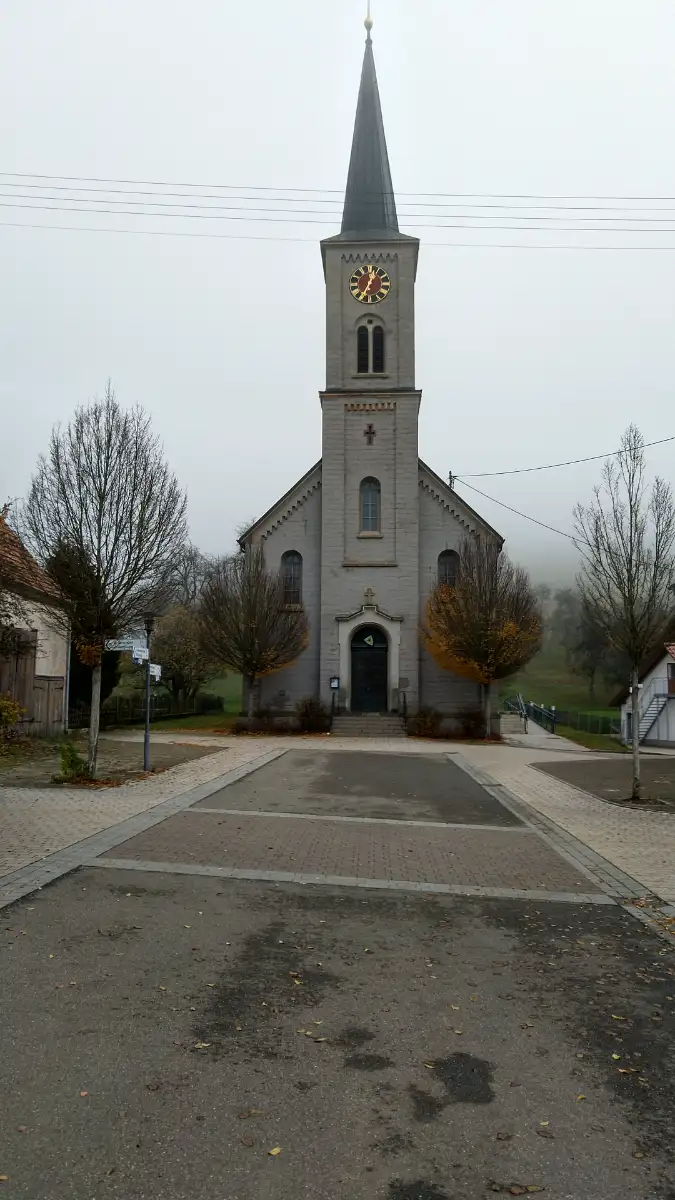 Bildtitel: katholische Pfarrkirche St. Maria in Hüfingen-Fürstenberg