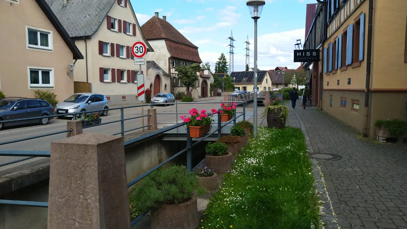 Bildtitel: Ortskern von Eichstetten