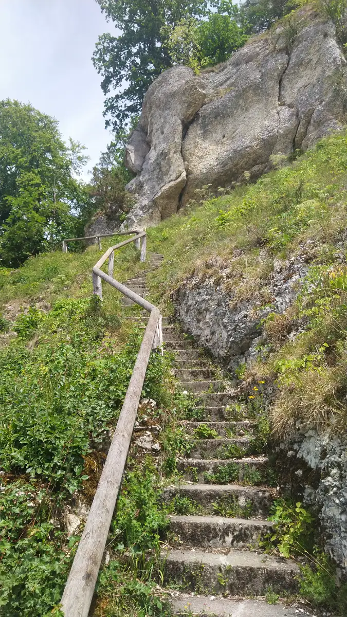 Bildtitel: Aufstieg zum Eierhügel