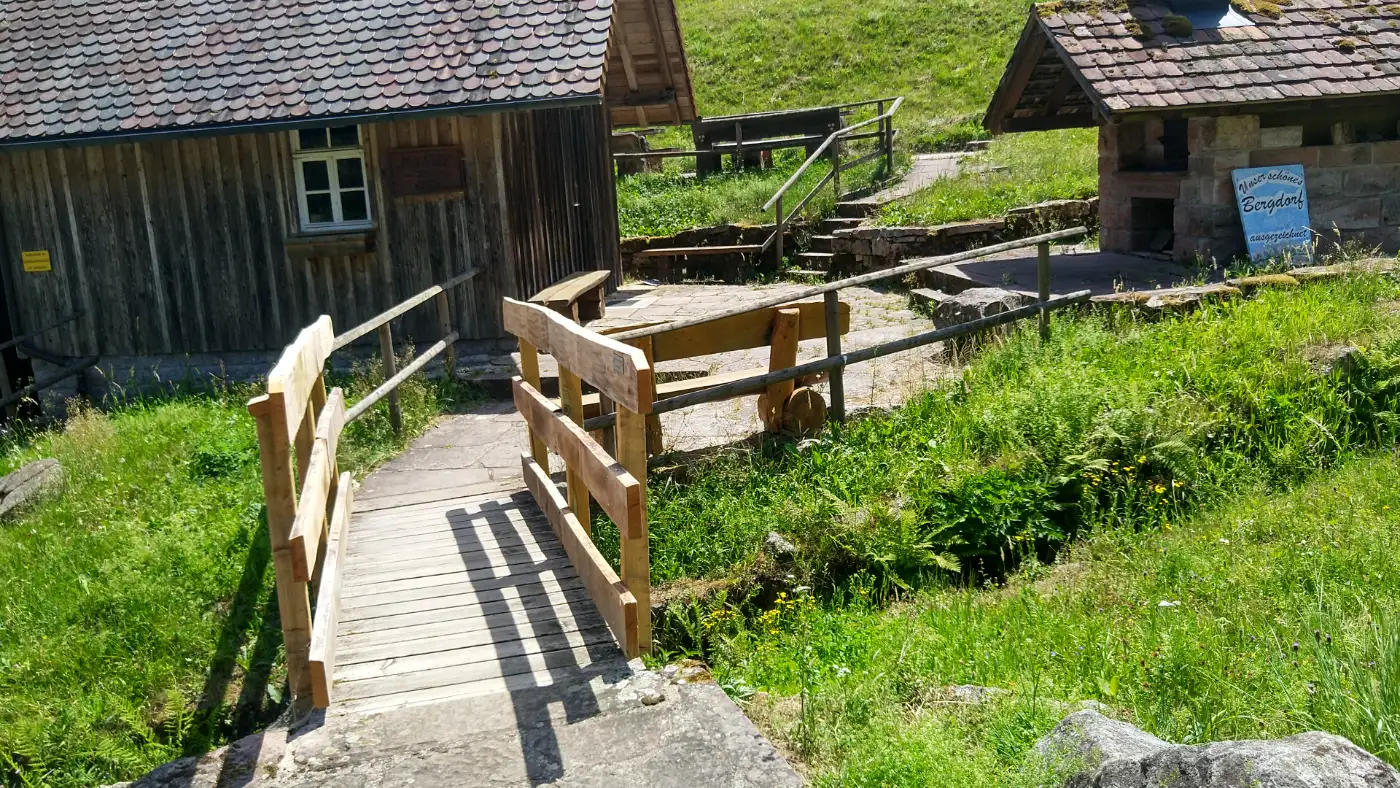 Bildtitel: Wassermühle Bermersbach im Murgtal