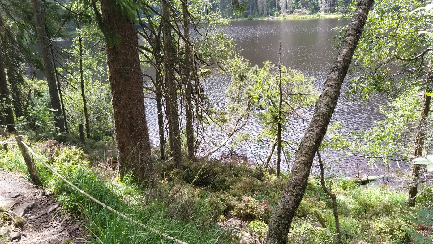 Bildtitel: Wildsee - Karsee auf 910 Metern Höhe