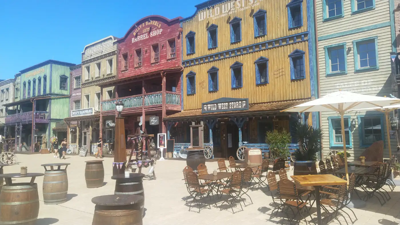 Bildtitel: Westernstadt Silver Lake City beim Europa-Park