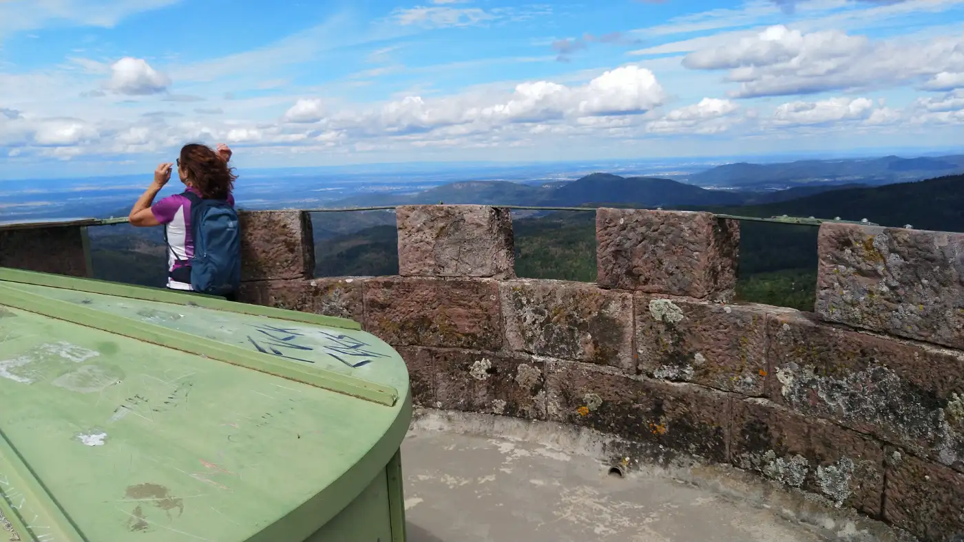 Bildtitel: Aussichtsplattform Friedrichsturm