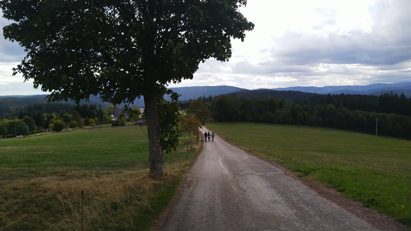 Bildtitel: Aussicht von der Hochebene