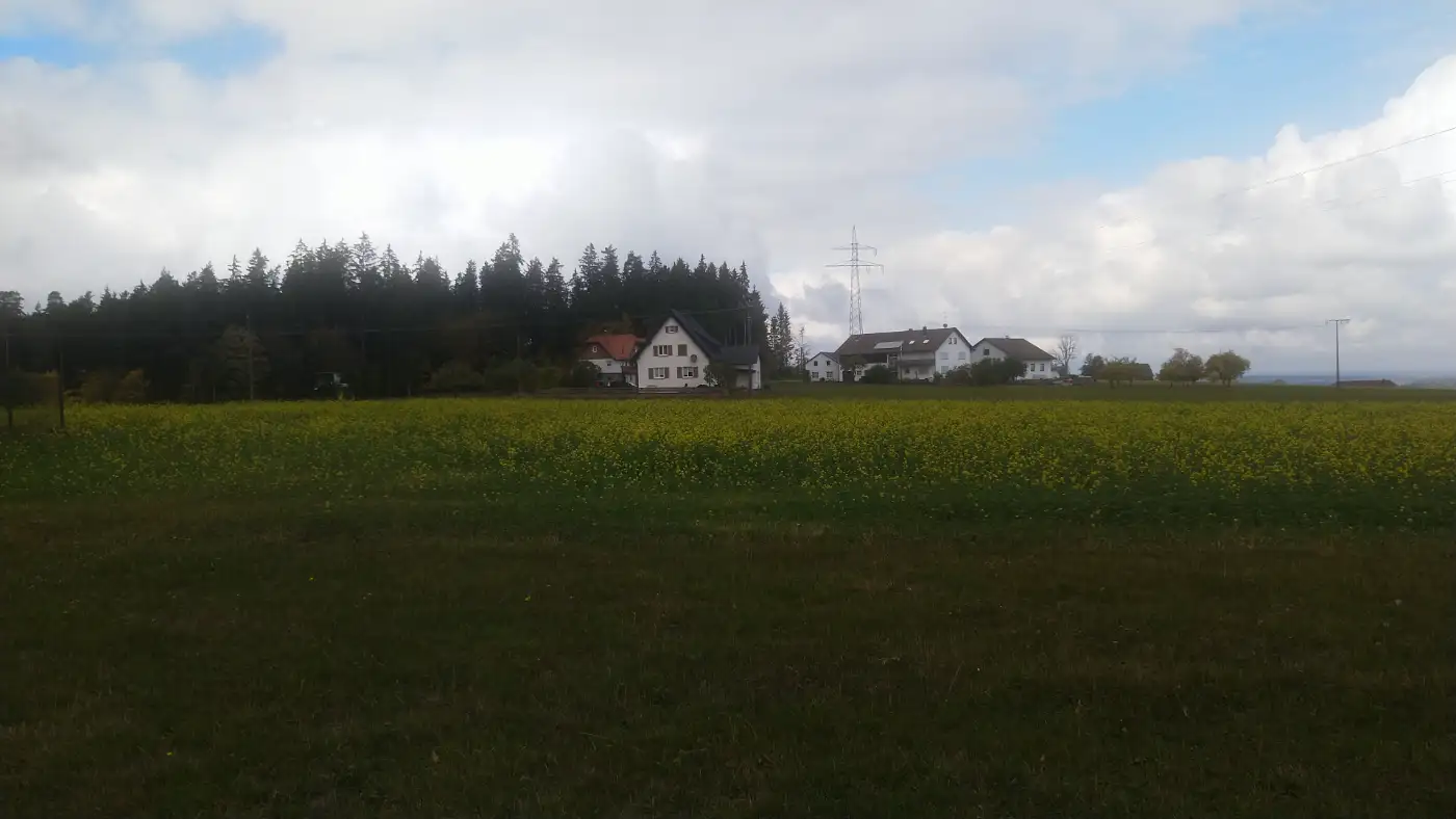 Bildtitel: Stadtrand von Hardt