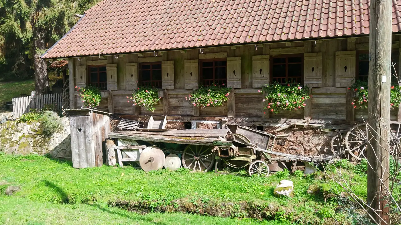 Bildtitel: Kalkmühle im Bernecktal bei Schramberg-Tennenbronn